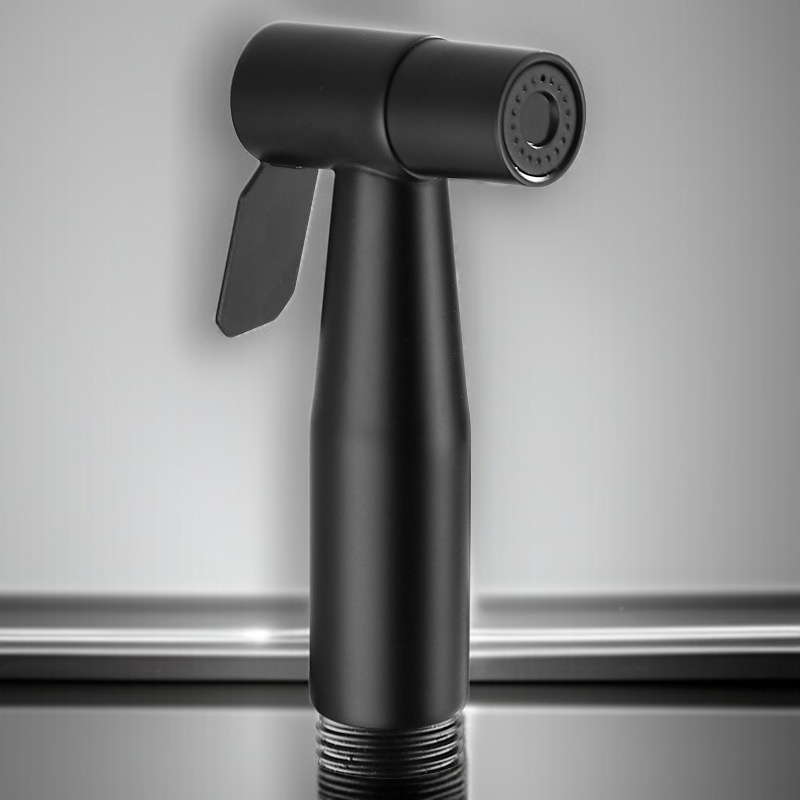 고압 세척이 가능한 블랙 옻칠 스프레이건 사용 장면