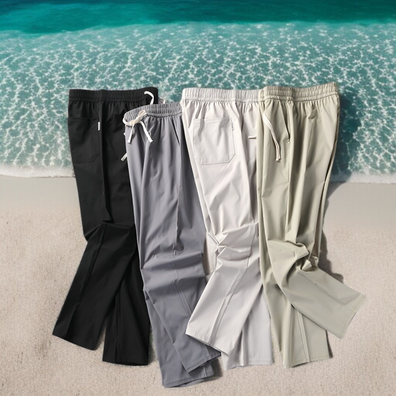 비즈니스 캐주얼 스타일 남성 속바지 착용샷