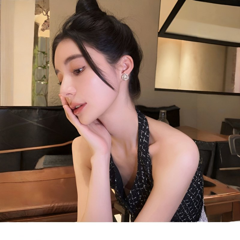 法式輕奢珍珠耳釘