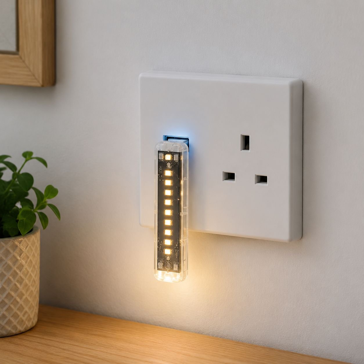 Smart Voice Control Night Light Air Conditioning Companion