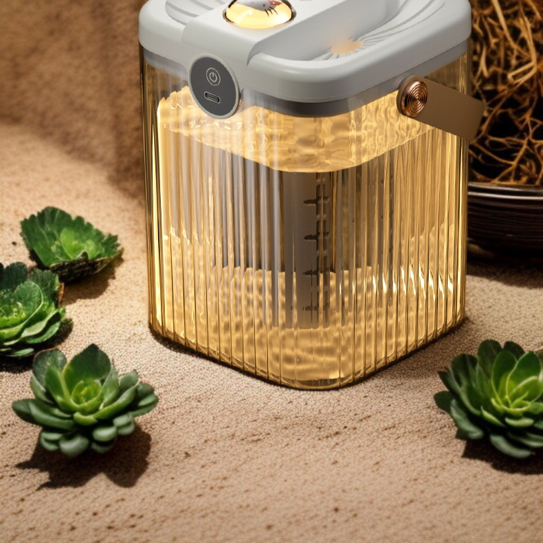 깔끔한 디자인의 탁상 가습기