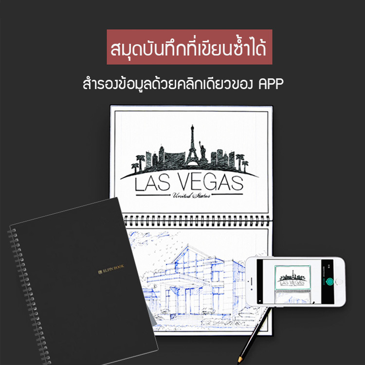 สมุดบันทึกที่เขียนซ้ำได้