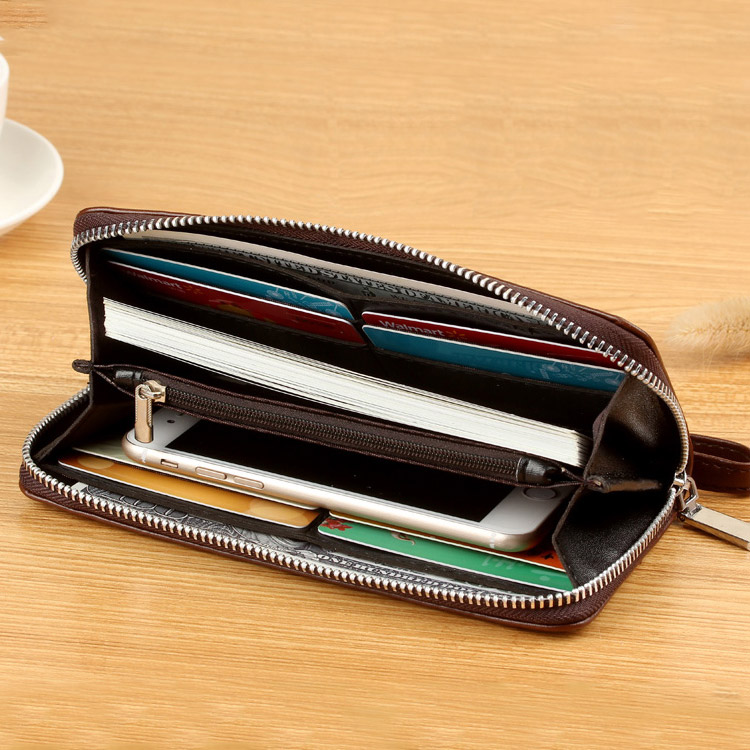 กระเป๋าคลัชซิปสำหรับผู้ชาย