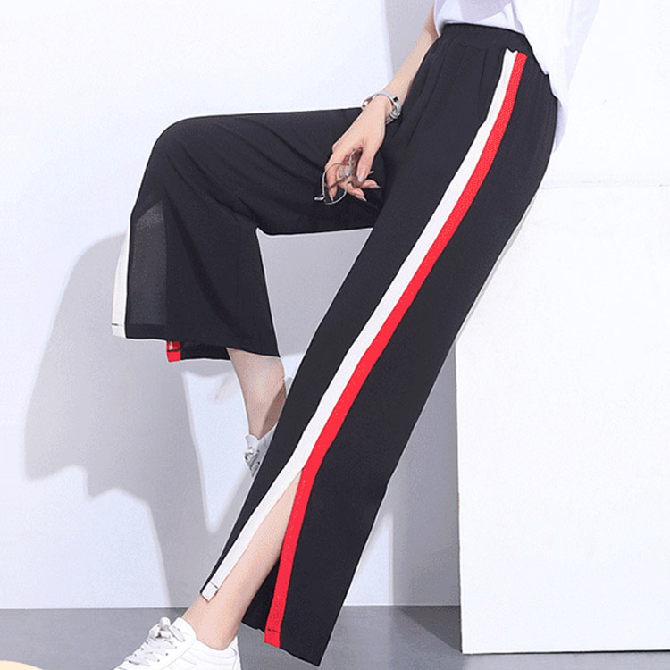 กางเกงขาบานแหวกข้าง