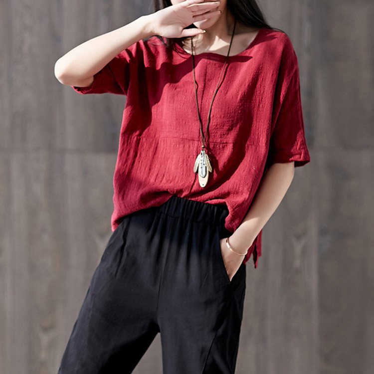 【綿麻ブラウス】流行り廃りなく着回せるアイテム！