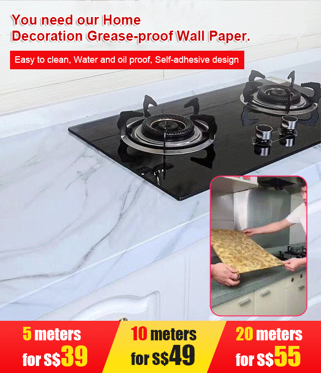 Home Decoration Grease-proof Wall Paper