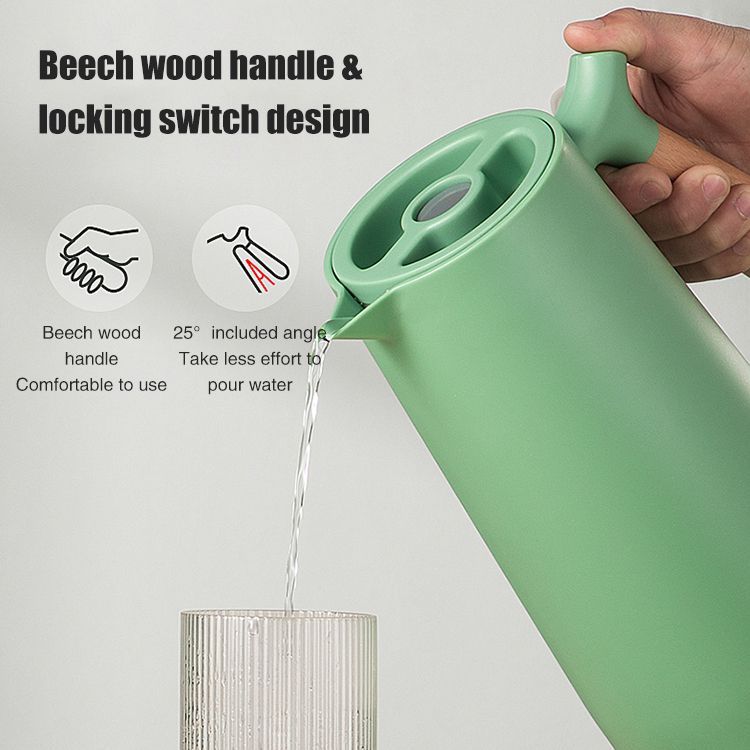 Large capacity vacuum hot insulation kettle