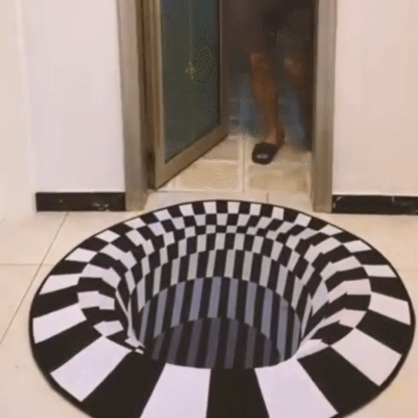 3D錯覚カーペット【在庫限り、早い者勝ち！】