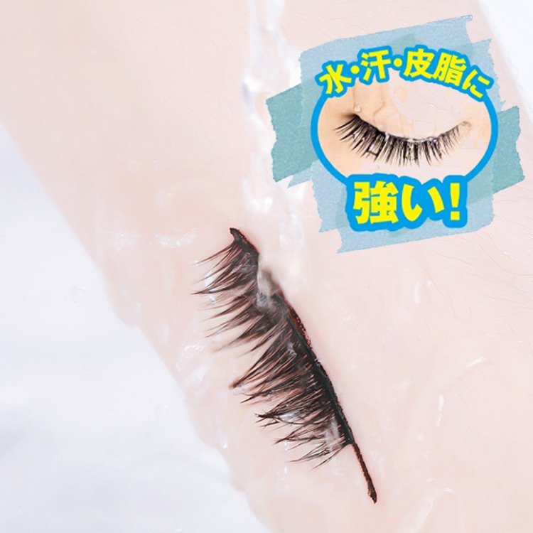 【ノリがいらないつけま】 繰り返し使える 専用保管ホルダー付き！ 簡単時短 3ペア3900