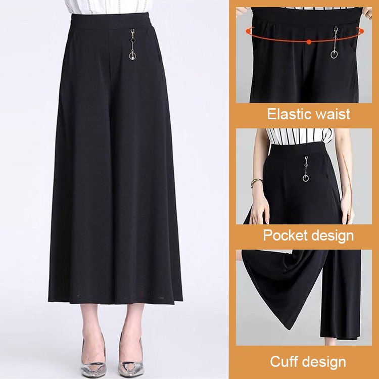 New style chiffon wide leg pants