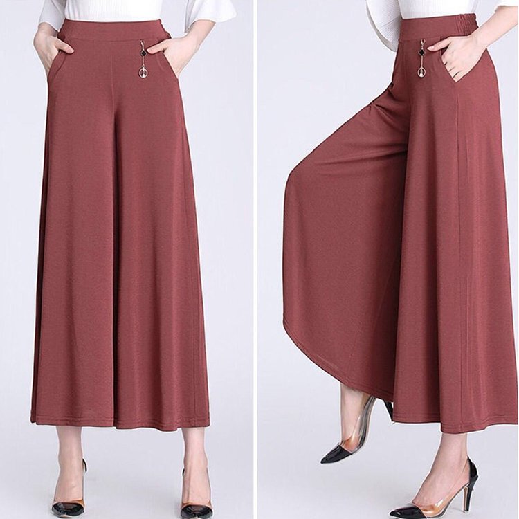 New style chiffon wide leg pants
