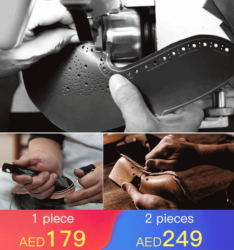 حذاء جلدي عصري كوري ذو النعل السميك