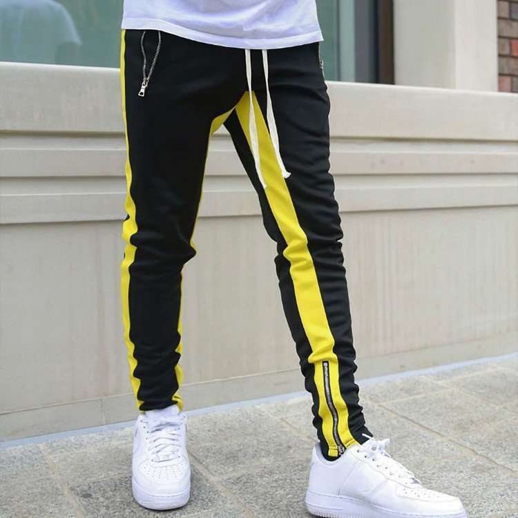 切り替えタイトパンツ