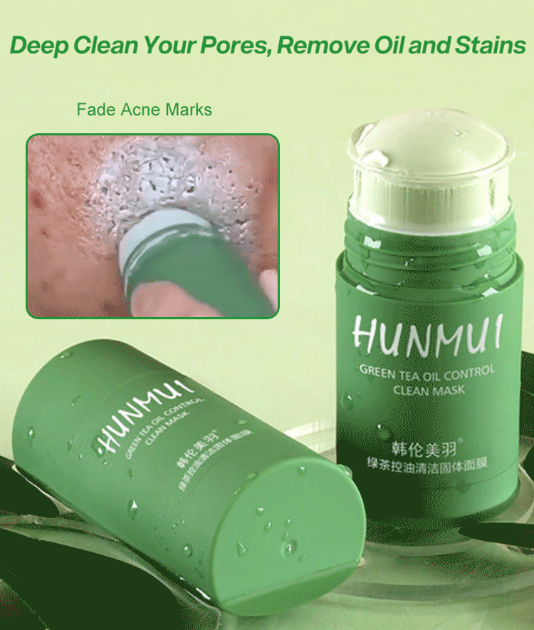 Green Tea Oil Control Cleansing Solid Mask