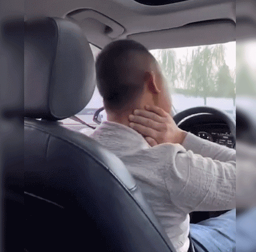 자동차용 메모리 목베개