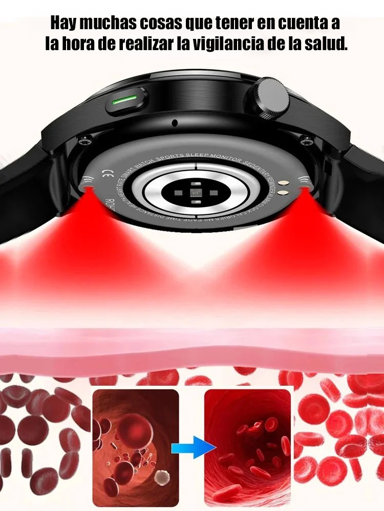 WATCH4PRO Exploración Espacial Reloj Inteligente de Pantalla Redonda