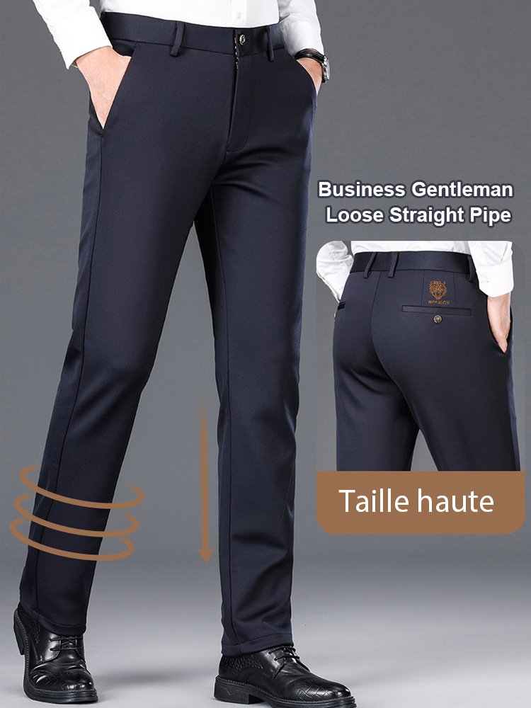 Pantalon d'affaires décontracté pour hommes