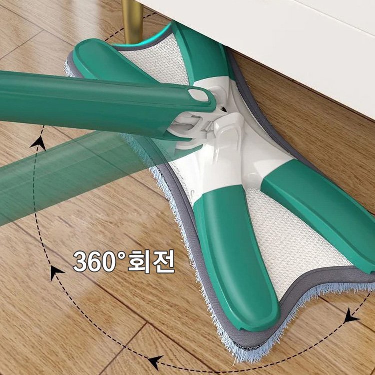 나비형 손세탁 불필요 걸레