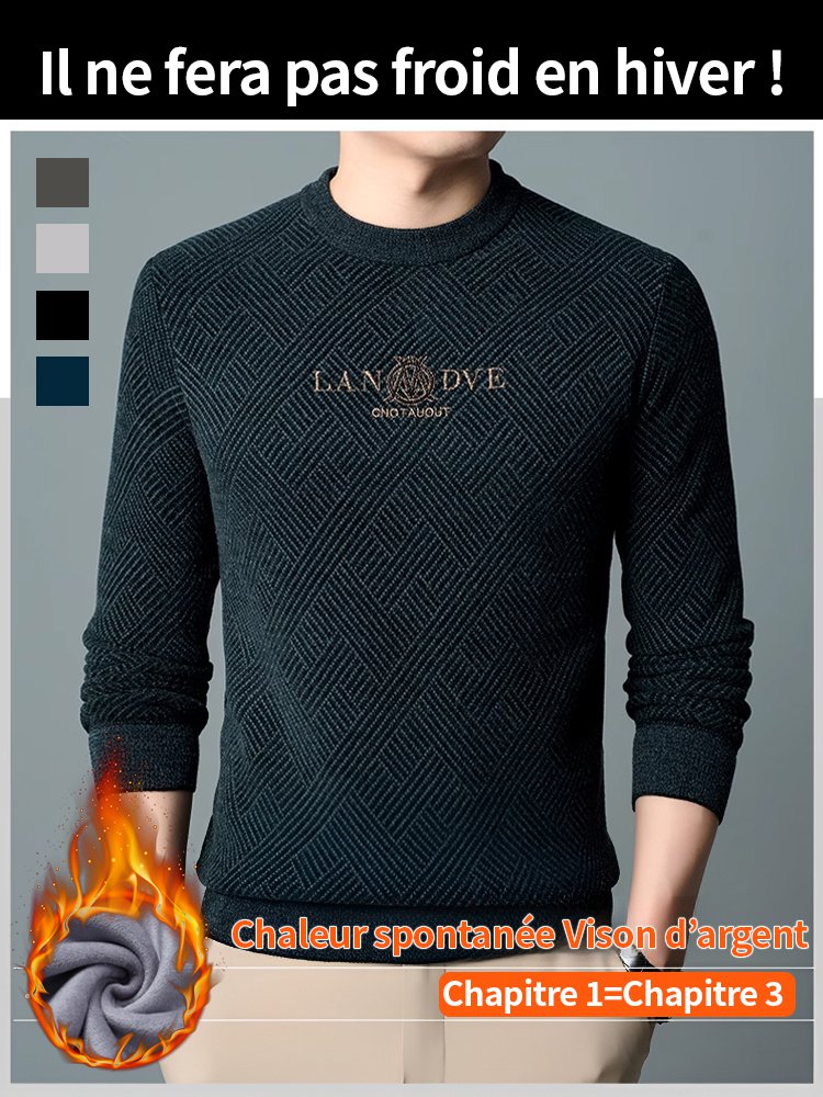 Chandail chaud pour homme