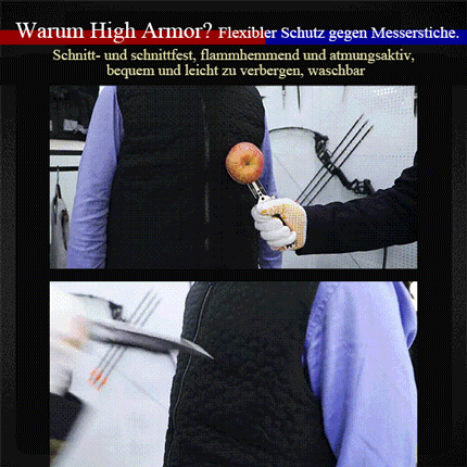 Hochfeste verschleißfeste Weste