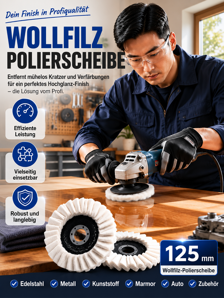 Filz-Polierscheibe