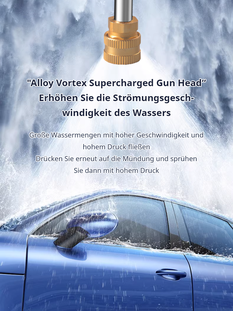 Tragbare Hochdruck-Autowaschwasserpistole