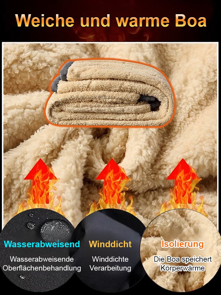 【Keine Angst vor Eis und Schnee】Lammfellhose