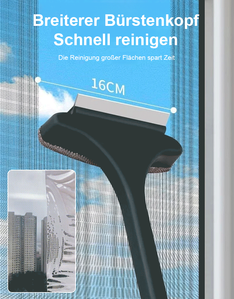 Multifunktionale 2-in-1-Bildschirmreinigungsbürste für den Haushalt