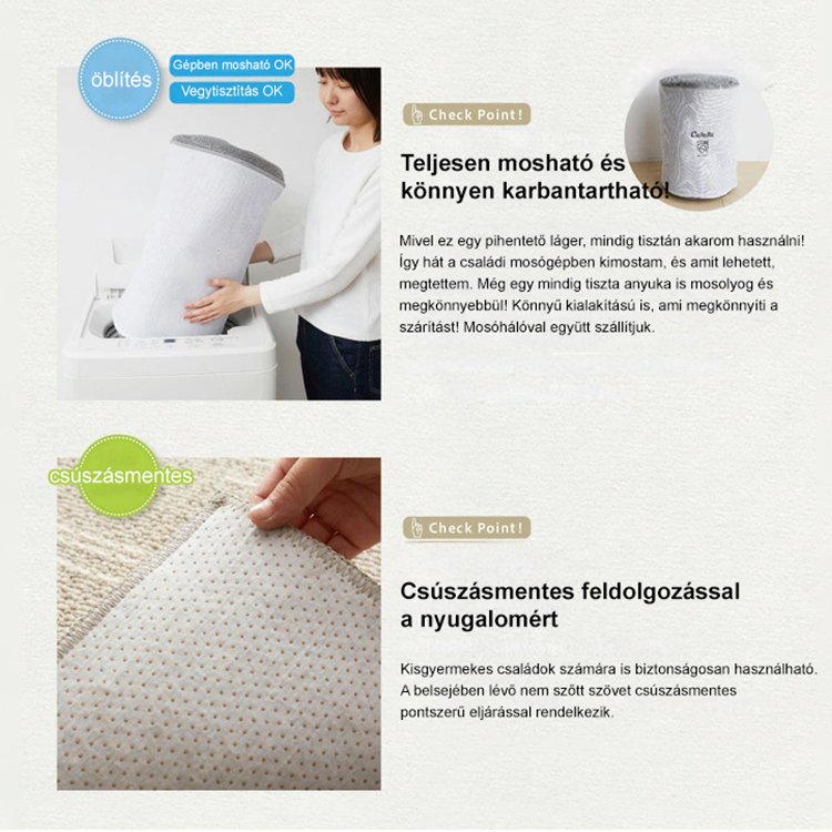 Foltálló, könnyű kasmírszőnyeg