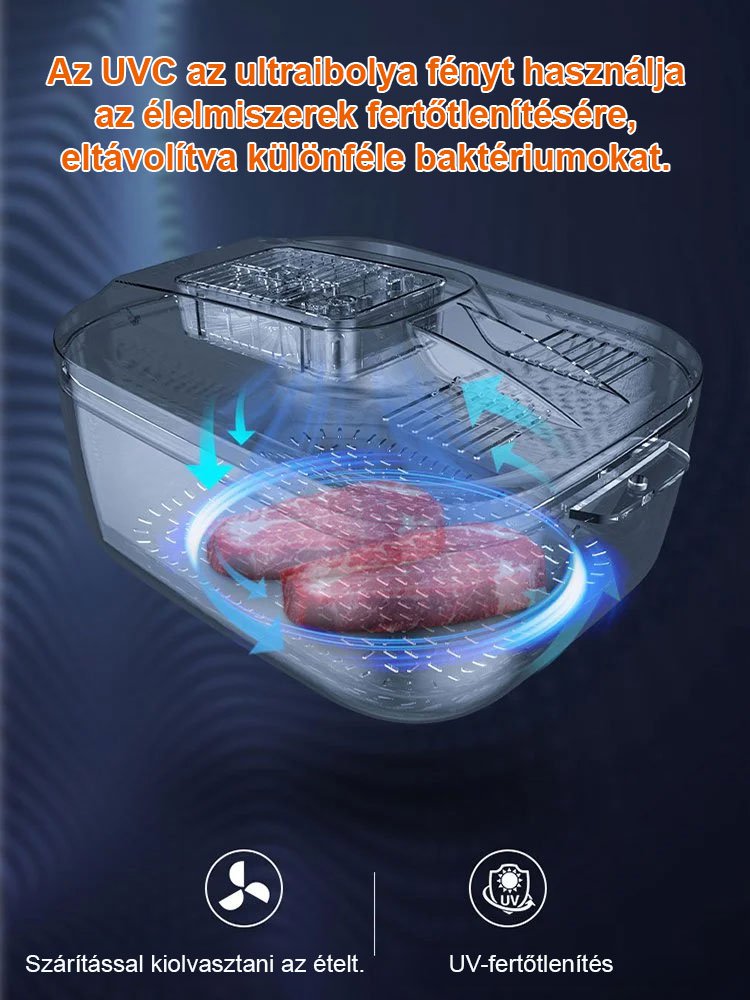 Négy az egyben gyors hőmérséklet-szabályozású kiolvasztó