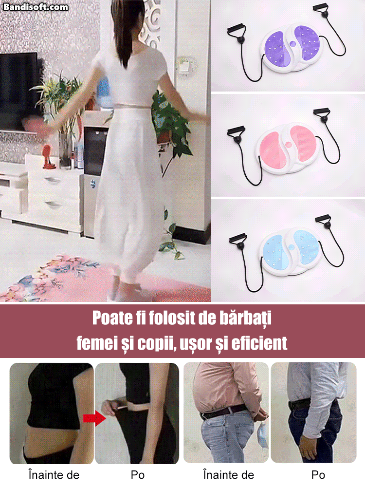 [Modificarea și arderea grăsimilor] Smart Waist Twister