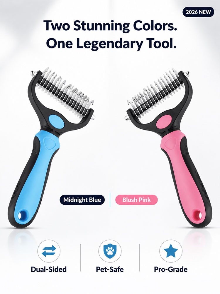  Give Your Pet the Gift of Gentle Grooming--PetSmooth™ Brush 