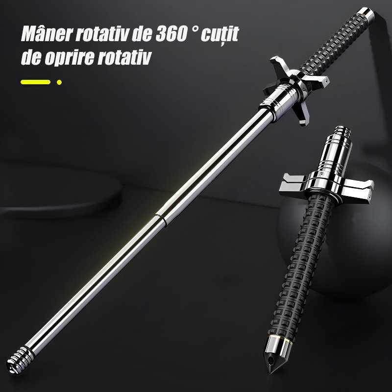  baston de apărare extensibil și baston de drumeție Precomandă pentru 30 de zile.