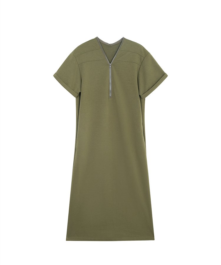 着痩せロングワンピース