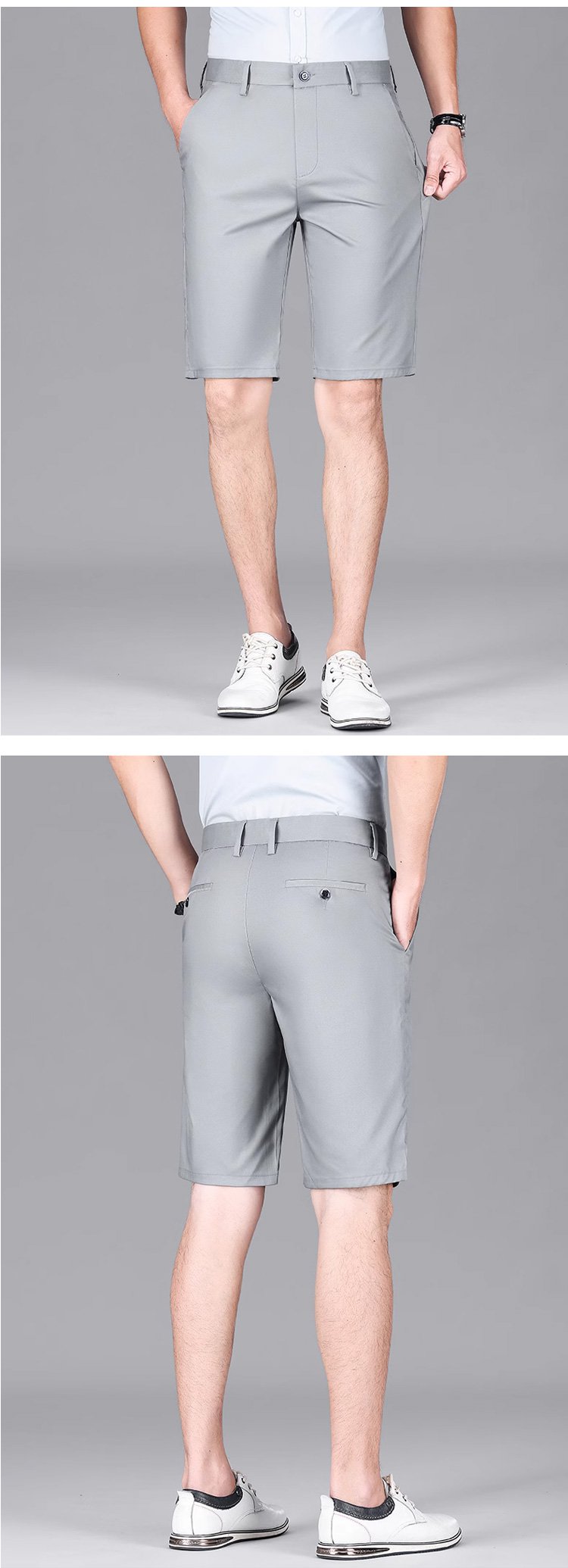 Shorts mi-long contact frais portés lors d'une activité estivale