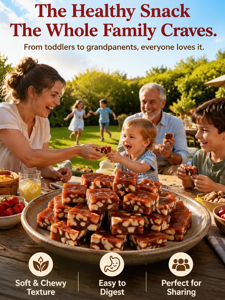 Hawthorn Walnut Cake Healthy Snack for Pregnant Women and Children