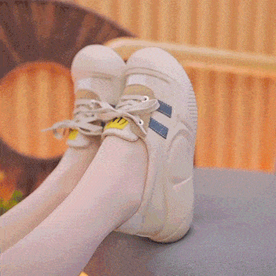 INS breathable casual thick-soled platform shoes