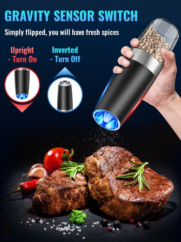 Gravity Sensing Automatic Grinding Bottle