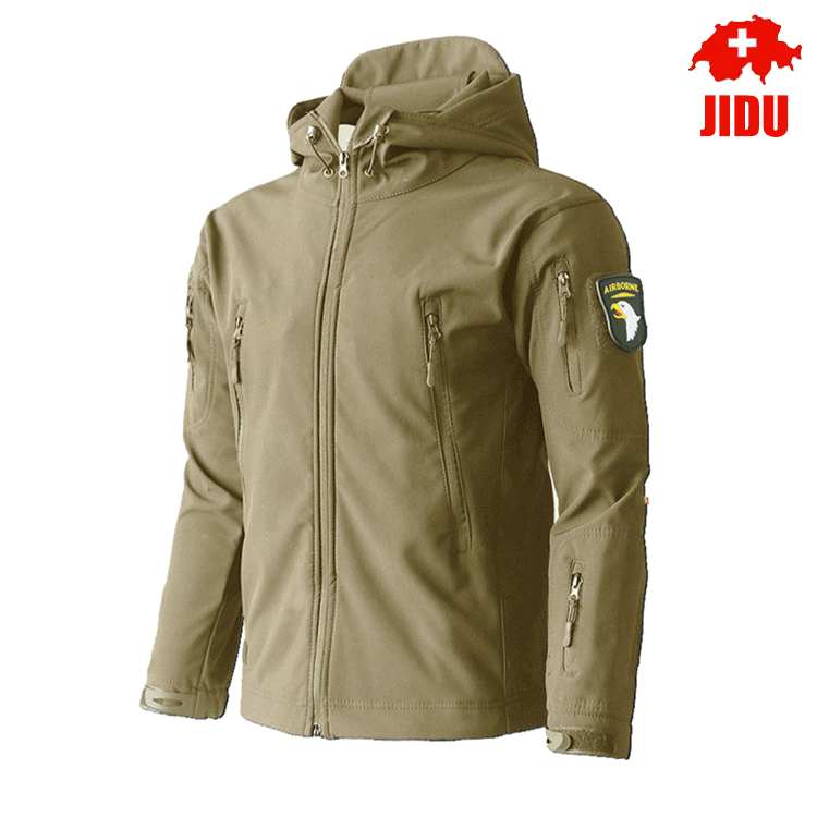 Winddichte und wärmende Jacke