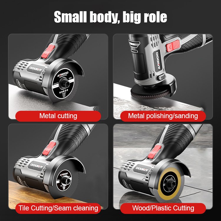【Intelligent digital display】German multifunctional angle grinder
