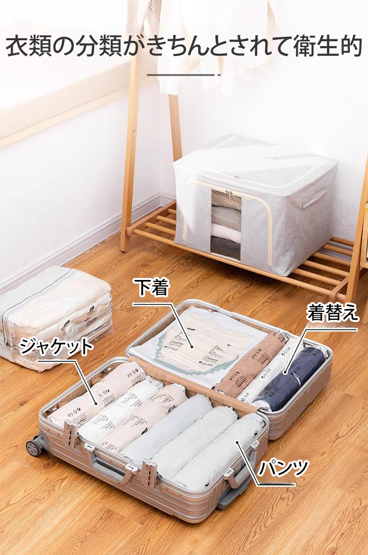 防湿・防塵・防虫機能付き収納袋