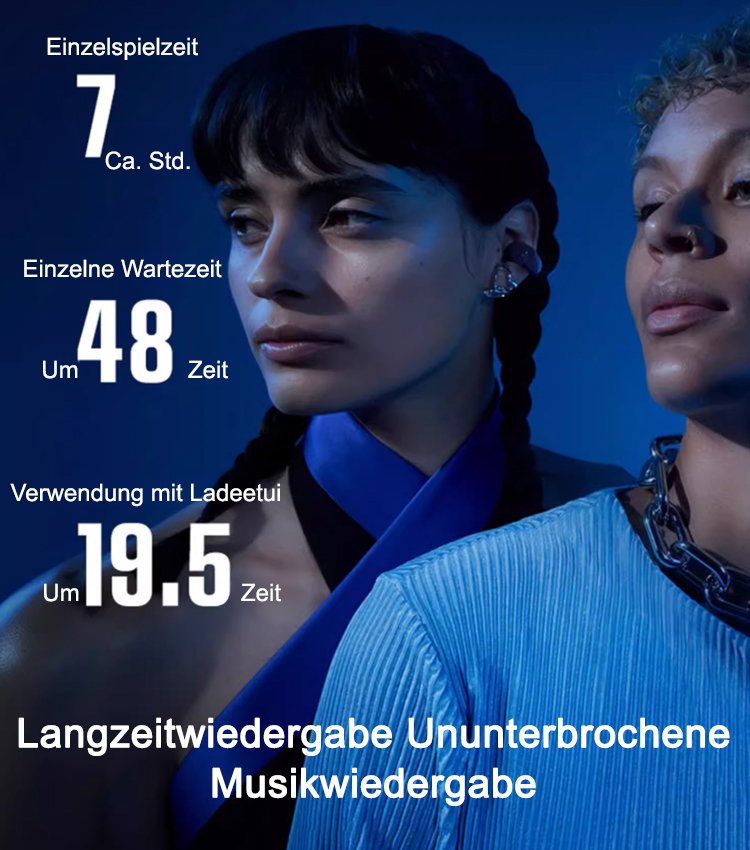 Ultra vollständig offenes Bluetooth-Headset