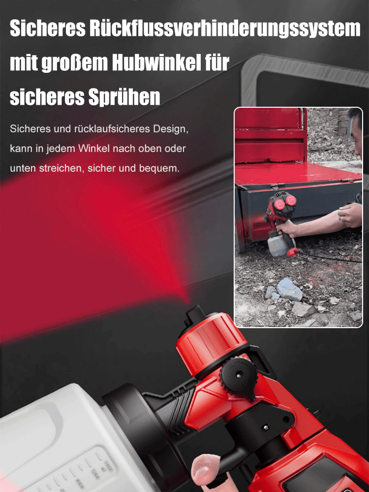 【Deutsche Handwerkskunst】Neu verbesserte Spritzpistole