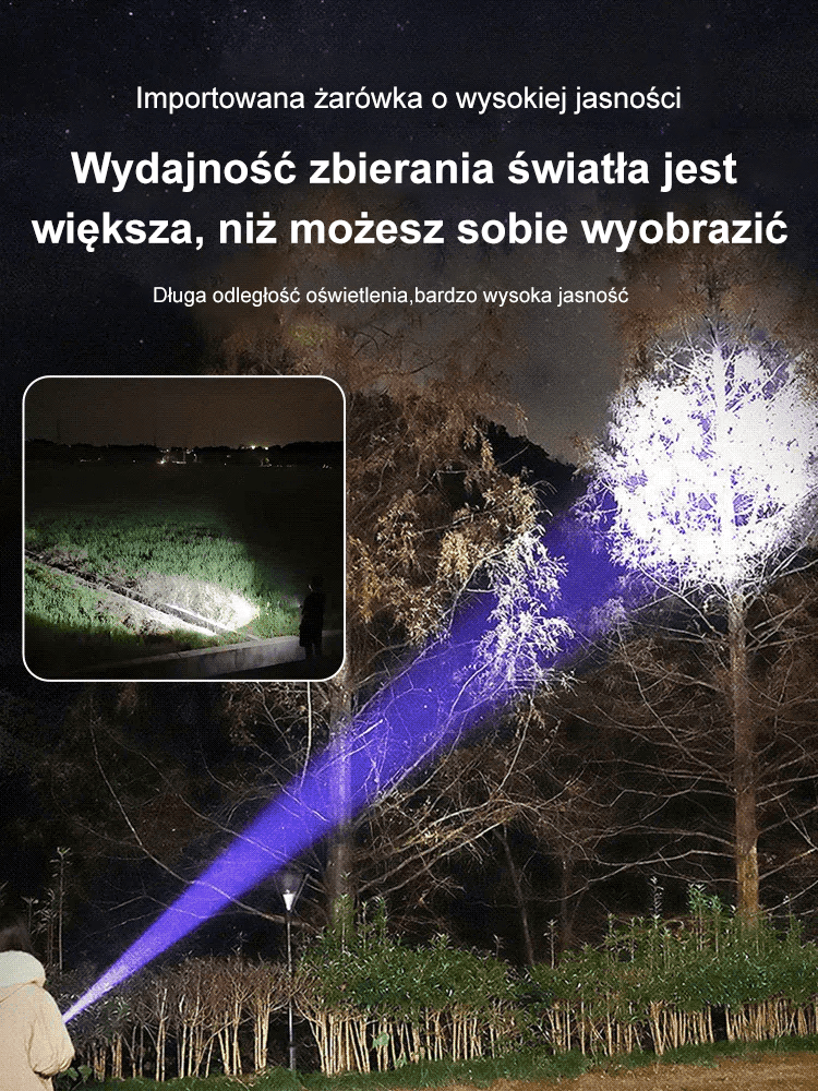 Latarka wielofunkcyjna