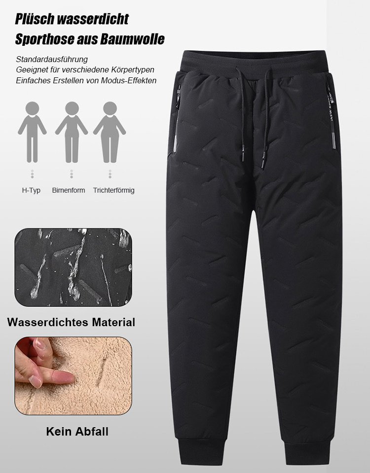 Jogginghose aus Lammwolle