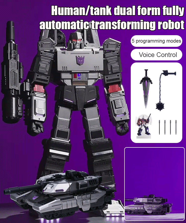 Smart Electric Transforming Tank Remote Control Robot