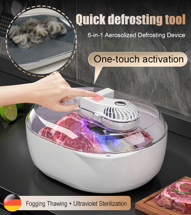 6-in-1 atomized quick thawing artifact