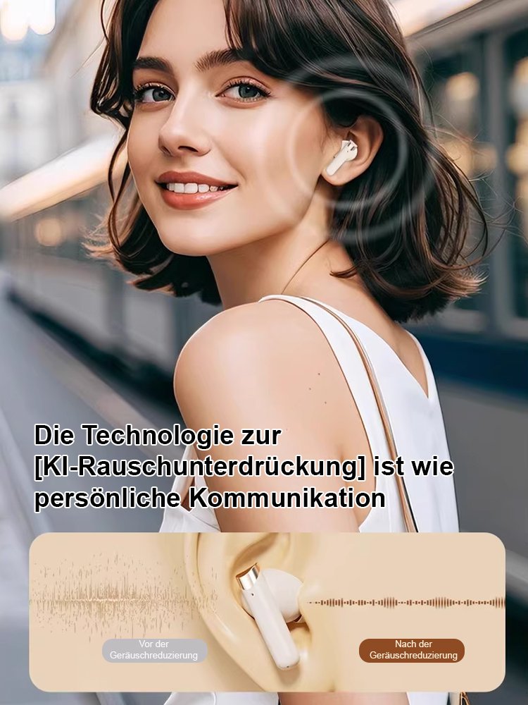 [Tiktok heißer Verkauf] Drahtloses HIFI-Bluetooth-Headset mit langer Akkulaufzeit
