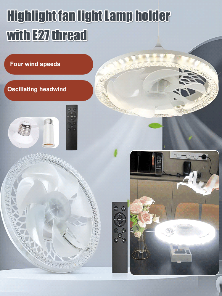 Living room ceiling fan light home bedroom fan light