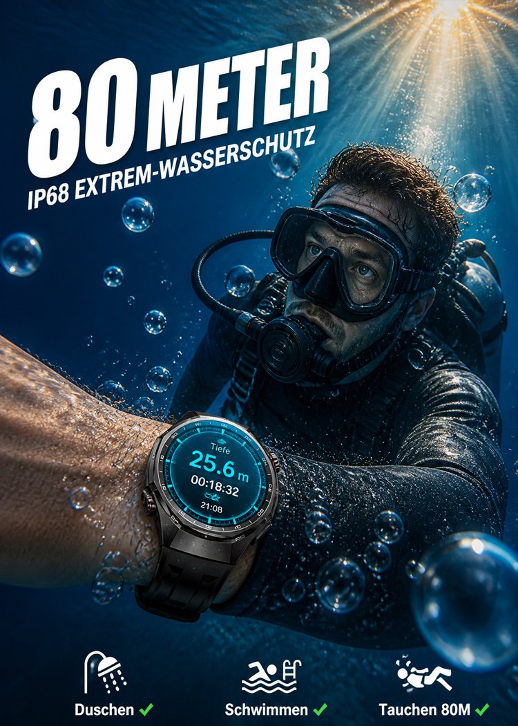 GT6pro Bluetooth Anruf Smartwatch Bestseller
